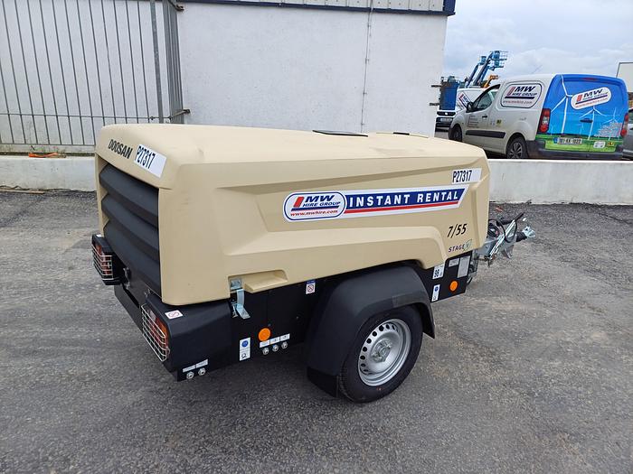 Doosan 7/55 Compressor.