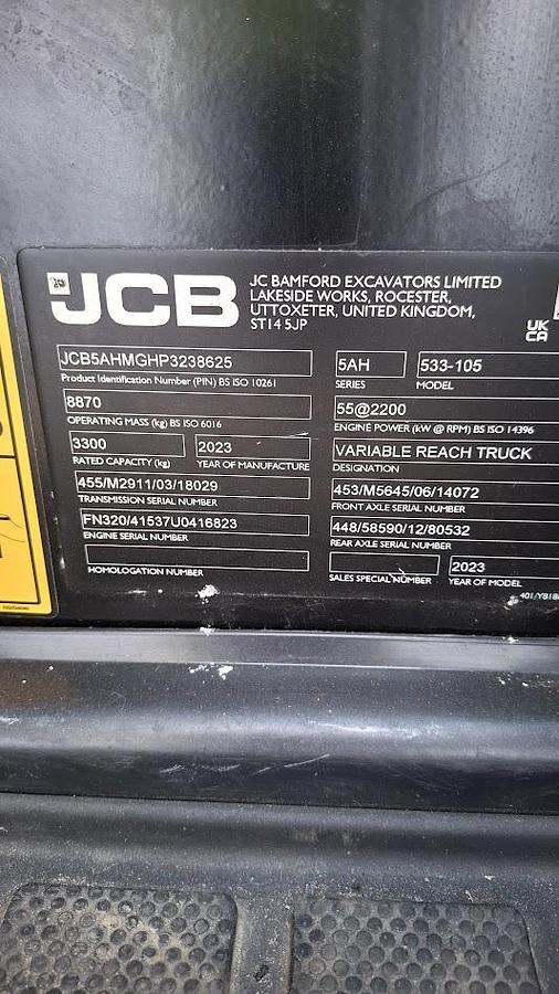Used JCB 533-105