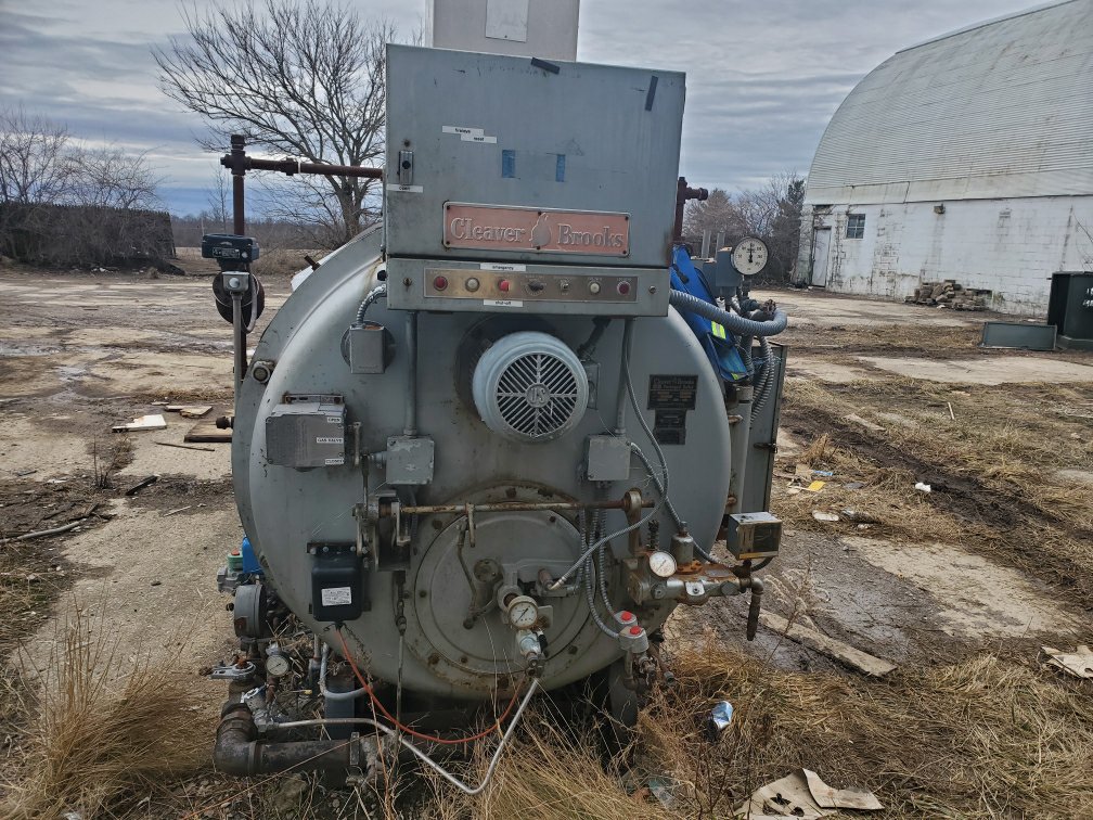 1973 Cleaver Brooks 100 HP 150 PSI Steam Boiler CB200-100