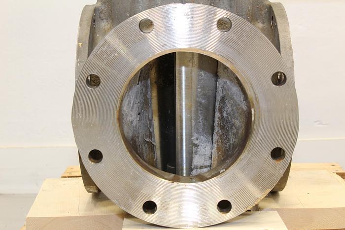 Used Dezurik 8" 3-way Air Operated Valve #43972