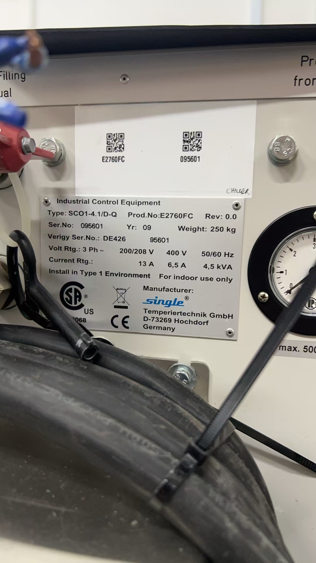 Used Chiller for V93K LTH E2760FC