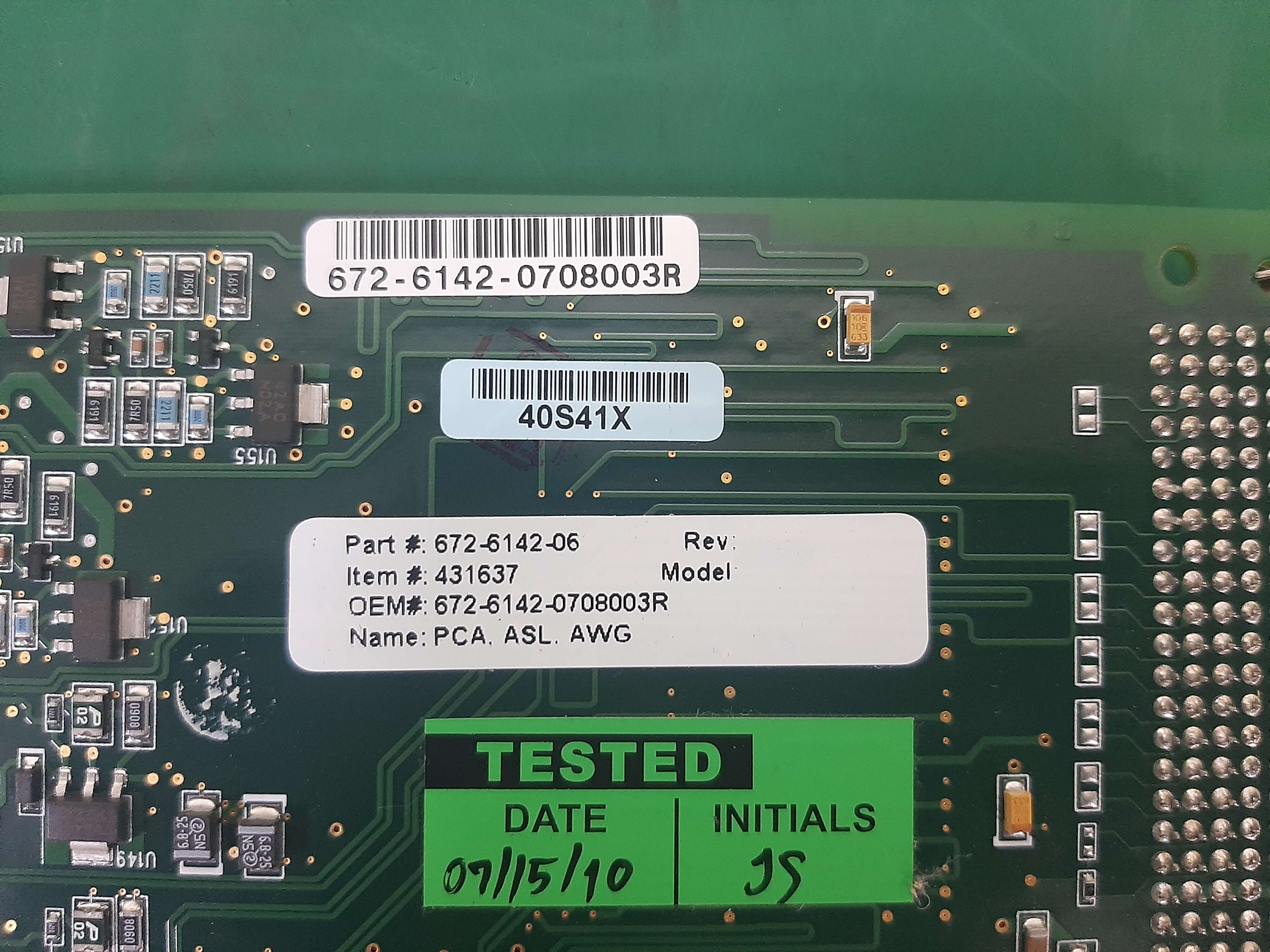 Used Credence ASL3K AWG 671-4668-04