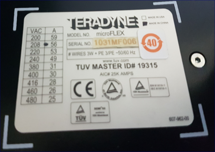 On-sale Teradyne MicroFlex Tester sn 1031MF006