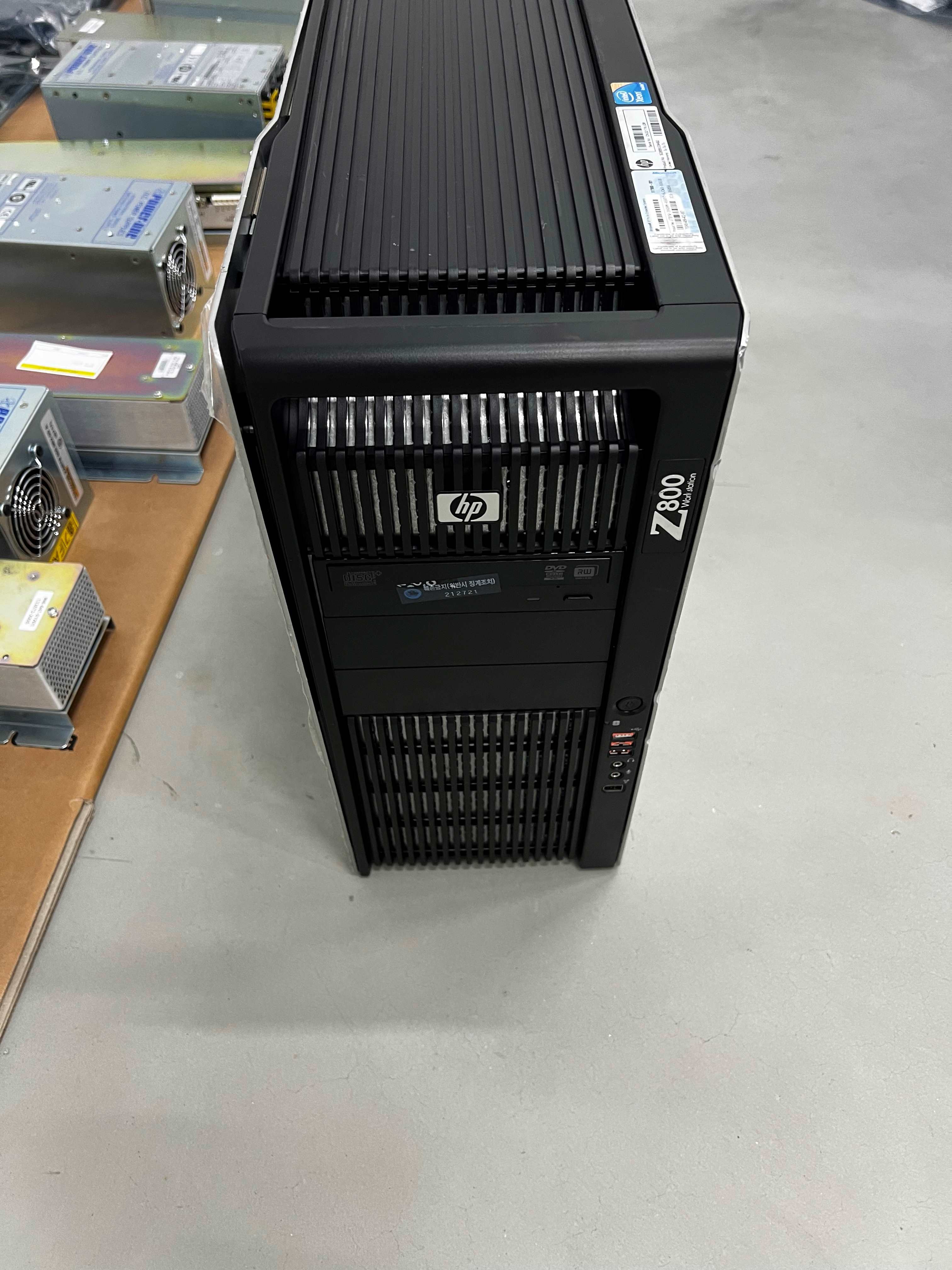 Used HP Z800 workstation
