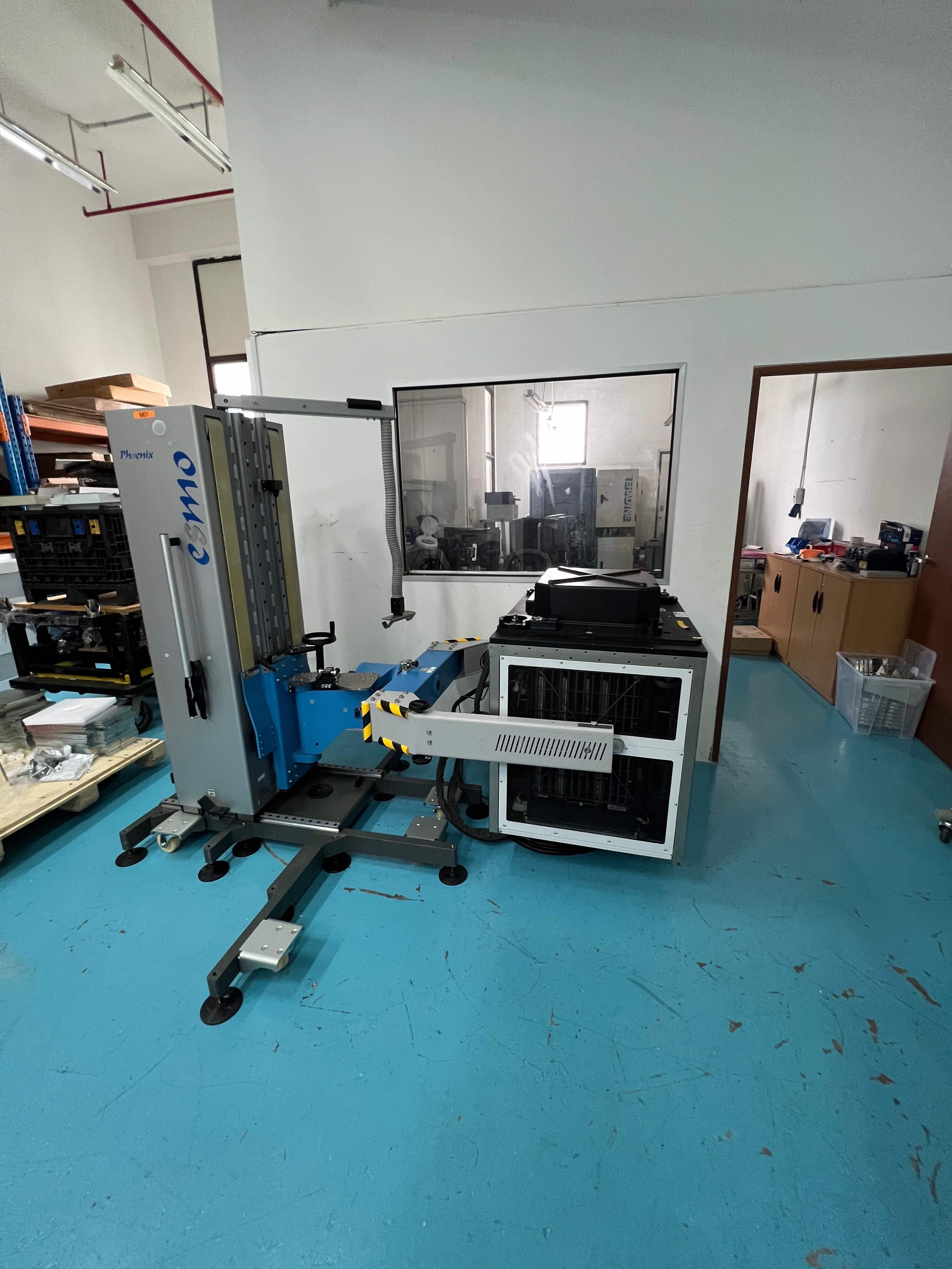 Used Esmo Phoenix manipulator for microFLEX tester
