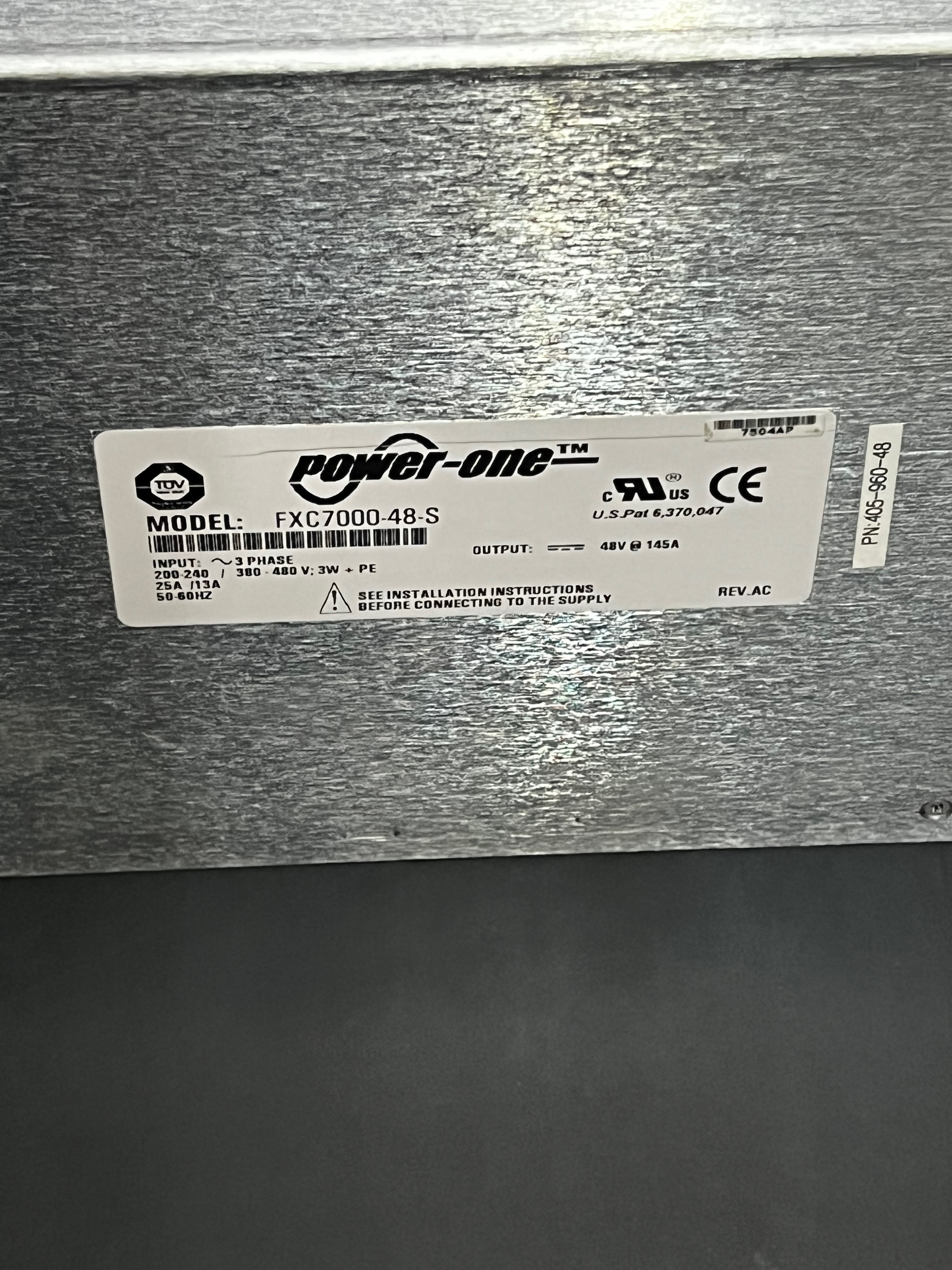 Used Teradyne microFlex 48V PS FXC7000-48-S