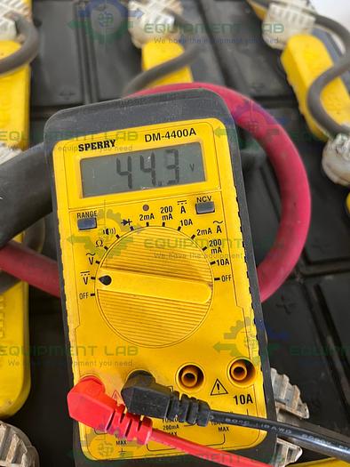  for parts or not working Hawker  024125F13 Forklift Battery 48 V, 37 Amps