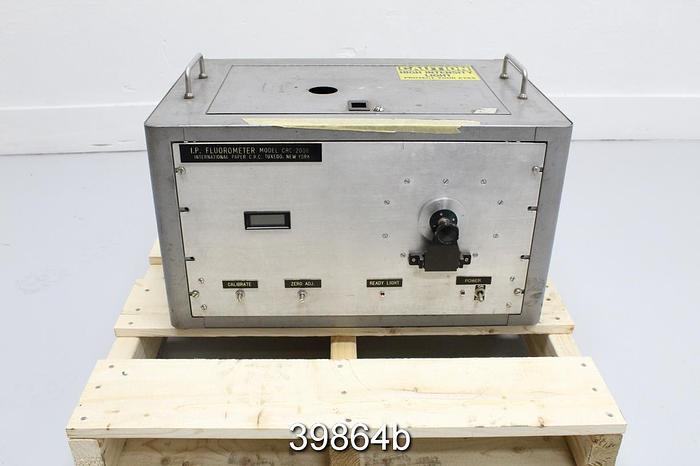Used Flourometer Model CRC-2006 #39864
