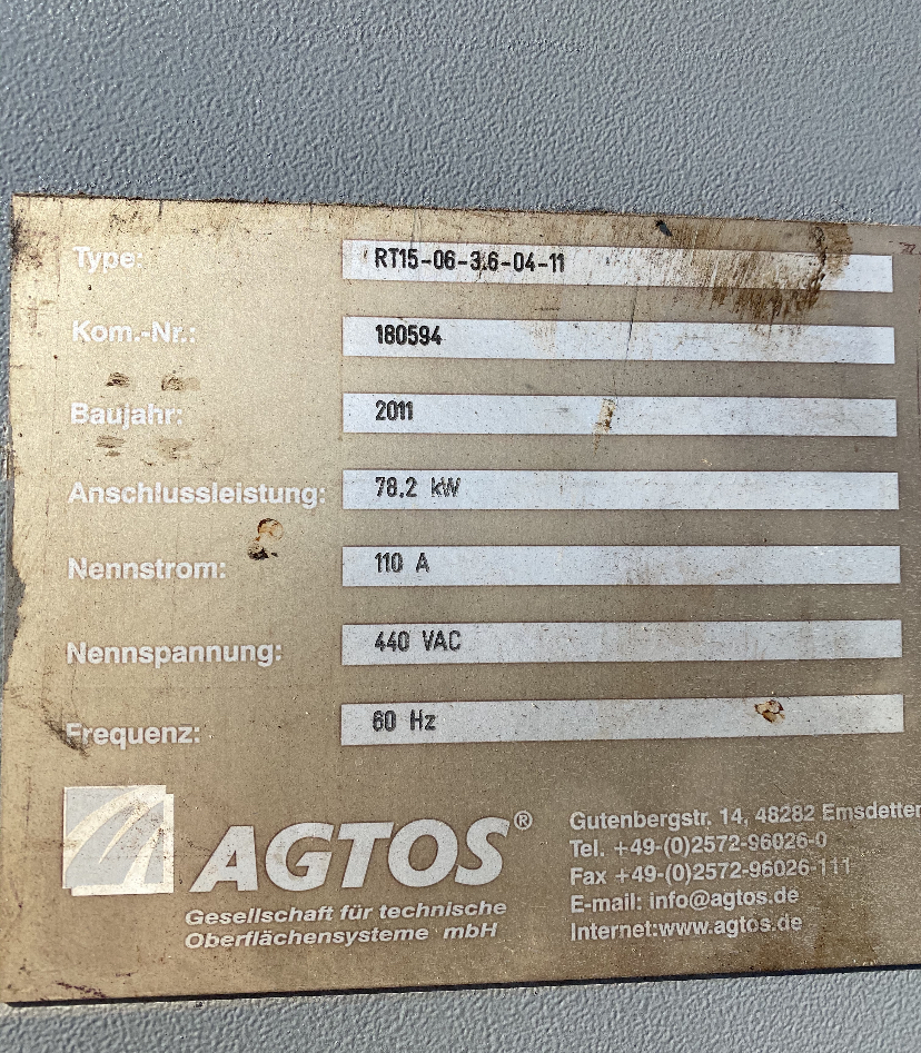 Used PEDDINGHAUS PEDDIBLAST RT-1500 SHOP BLAST MACHINE