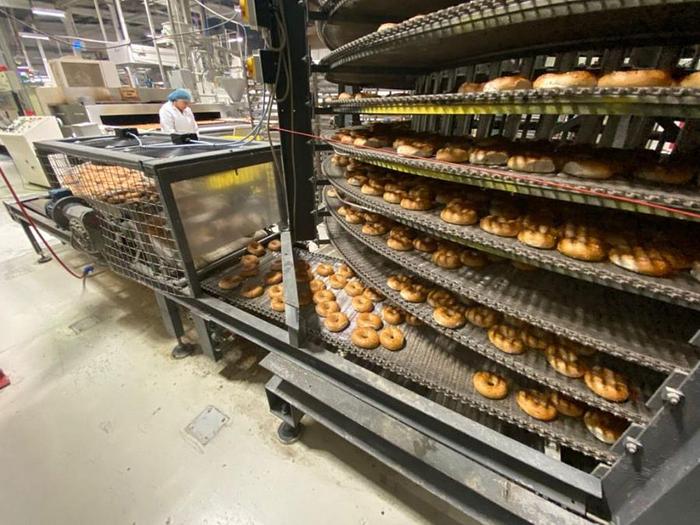 Used SPIRAL COOLING CONVEYOR