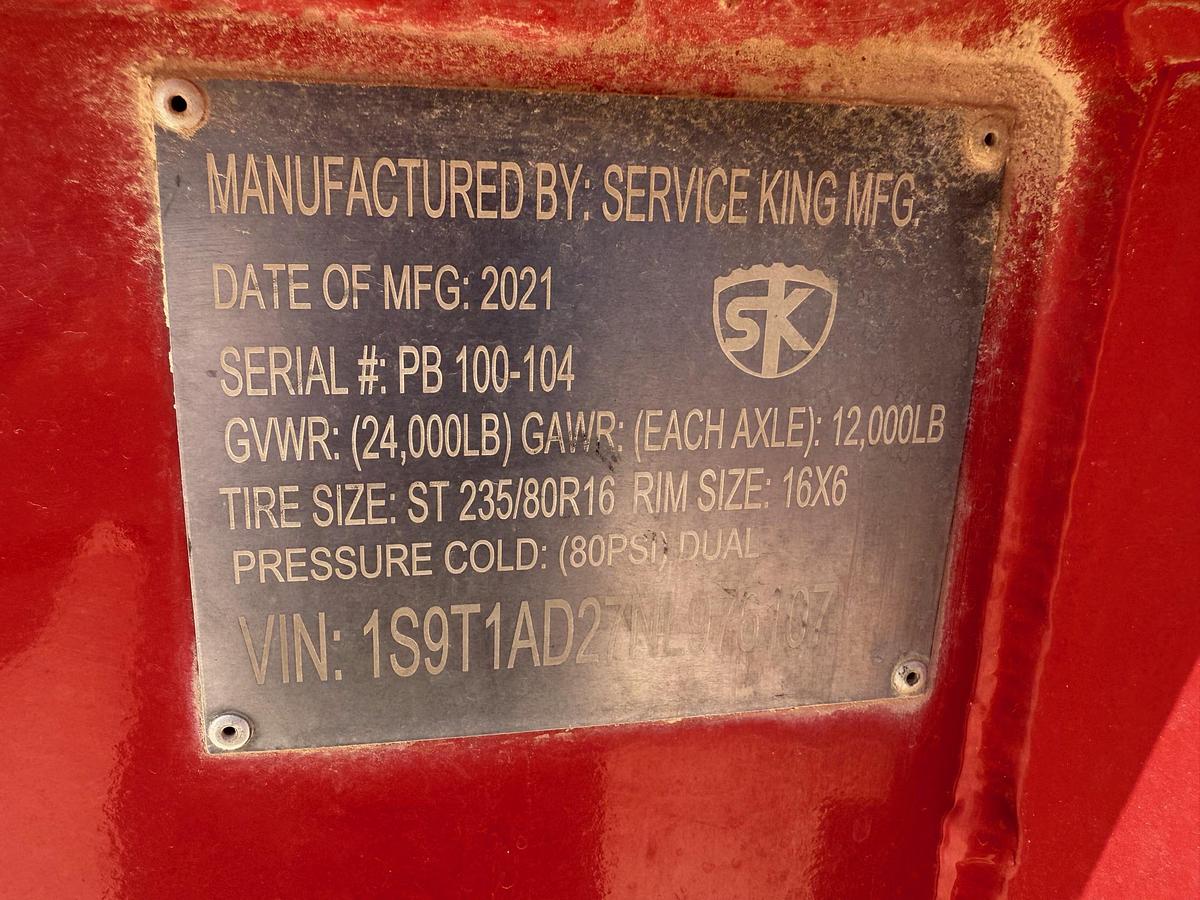Used 2021 Service King Laydown Machine