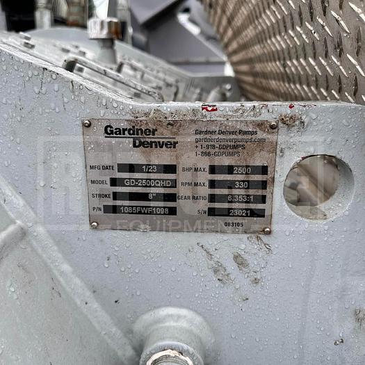 Refurbished (3) Rebuilt Gardner Denver 2500 Power Ends