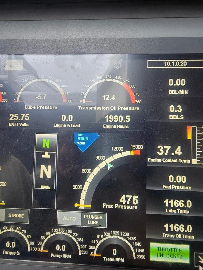 Used 1000 HP Quint Skidded Fluid Pump