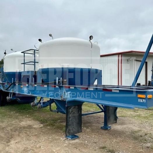 Used 2008 Worley 660 CU FT Cement Bulk Trailer