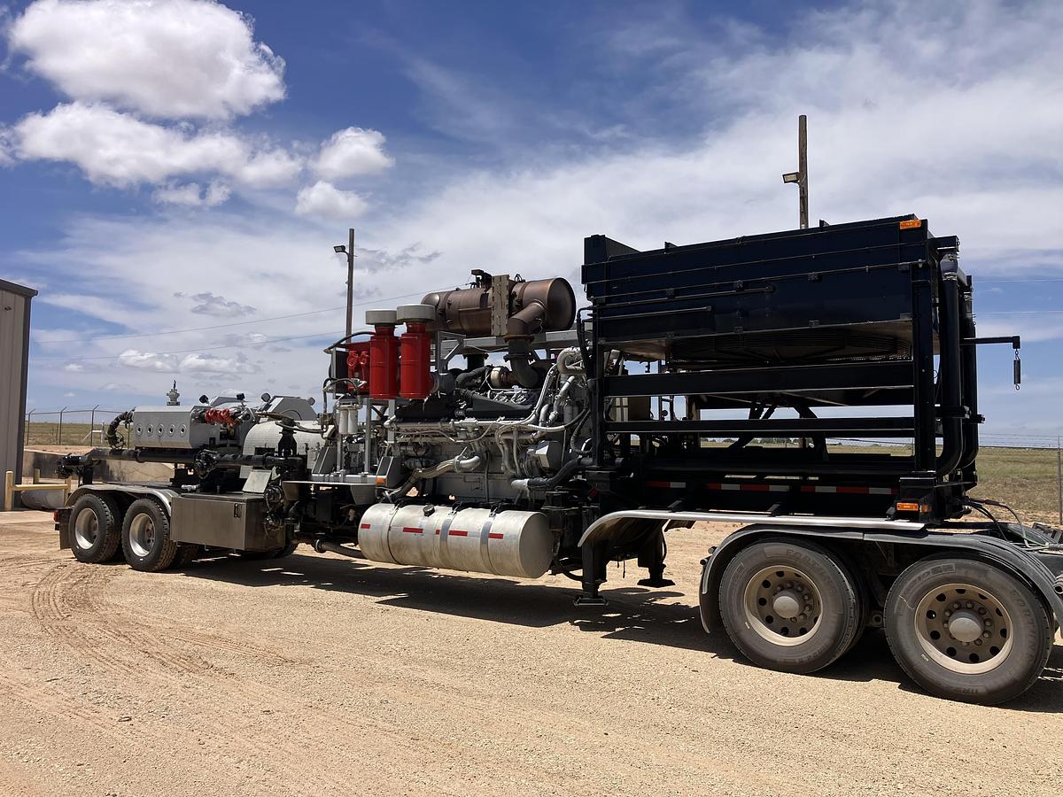 Used Dual Fuel Quinuplex Frac Pump Package
