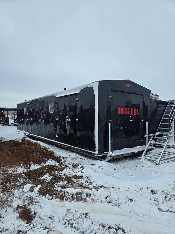 Used 1000 HP Quint Skidded Fluid Pump