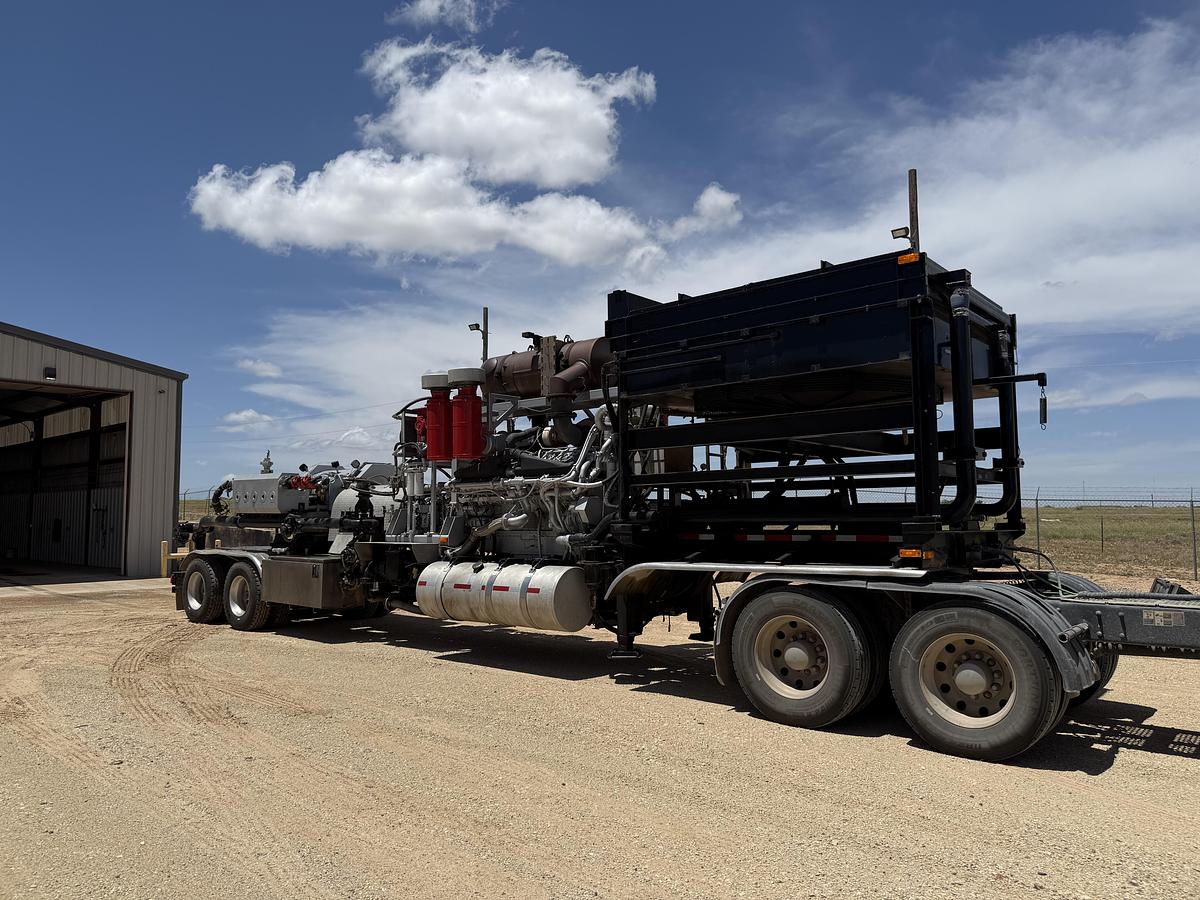 Used Dual Fuel Quinuplex Frac Pump Package