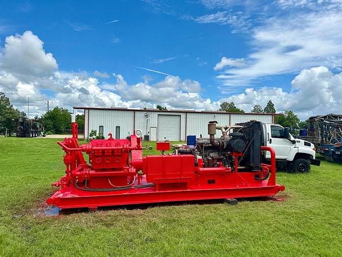 Used 2011 Gardner Denver PAH 5k Triplex Well Service Pump Skid