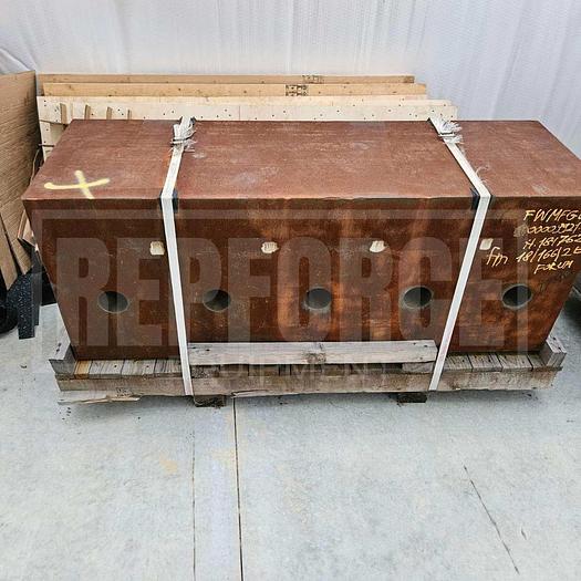 Used (4) Quintuplex Stainless Steel Fluid Ends Forgings