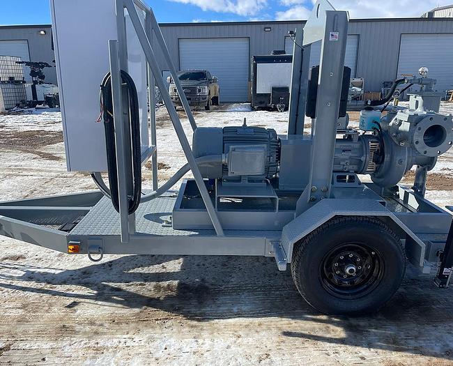 Used Electric Water Transfer Pump Package