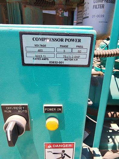 Sullivan Palatek LL75UD Rotary Screw Drive Compressor