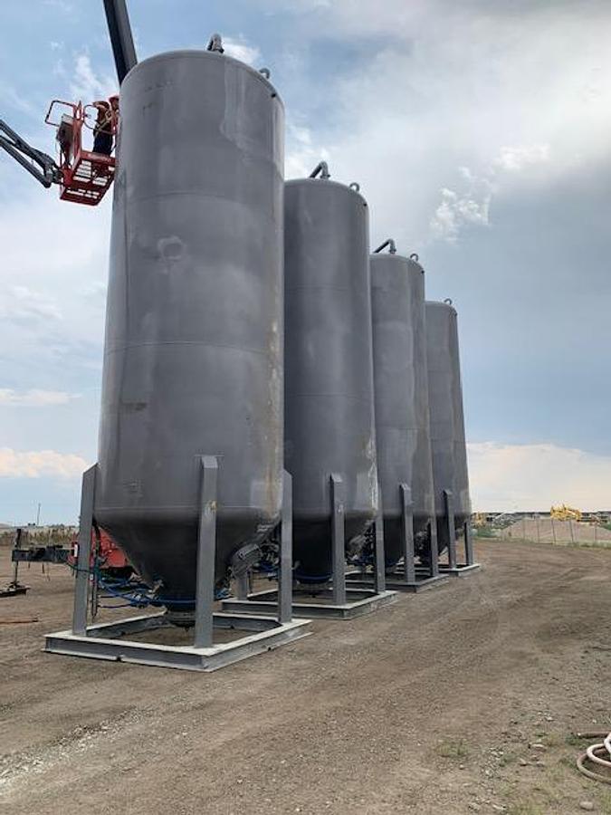 Used 2012 Wilco 2,150 Cubic Foot Cement Silos