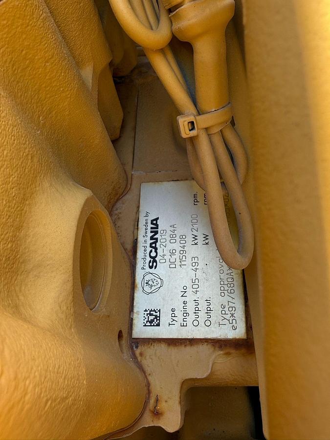 Used Scania 600 HP Tier 4 Pump Package