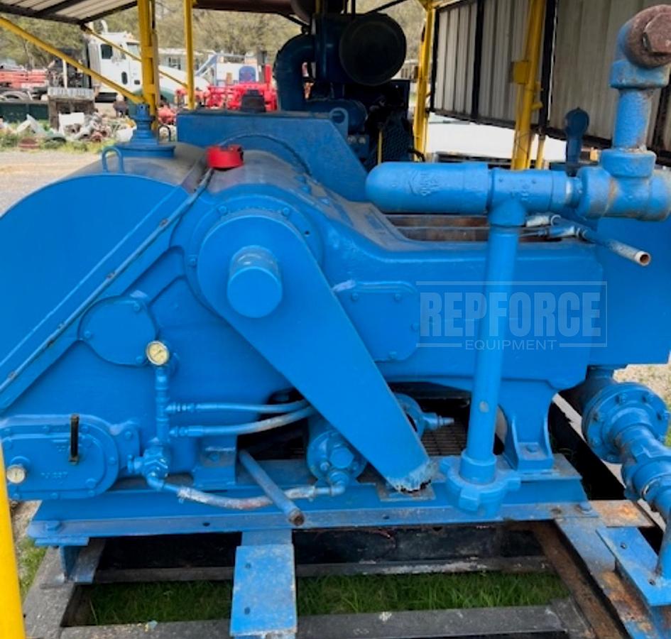 Used Gardner Denver PAH Triplex Pump Unit