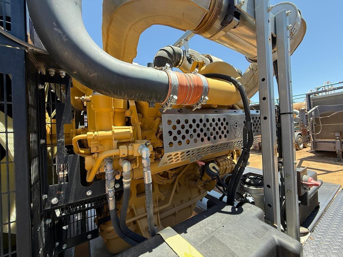 Used Scania 600 HP Tier 4 Pump Package