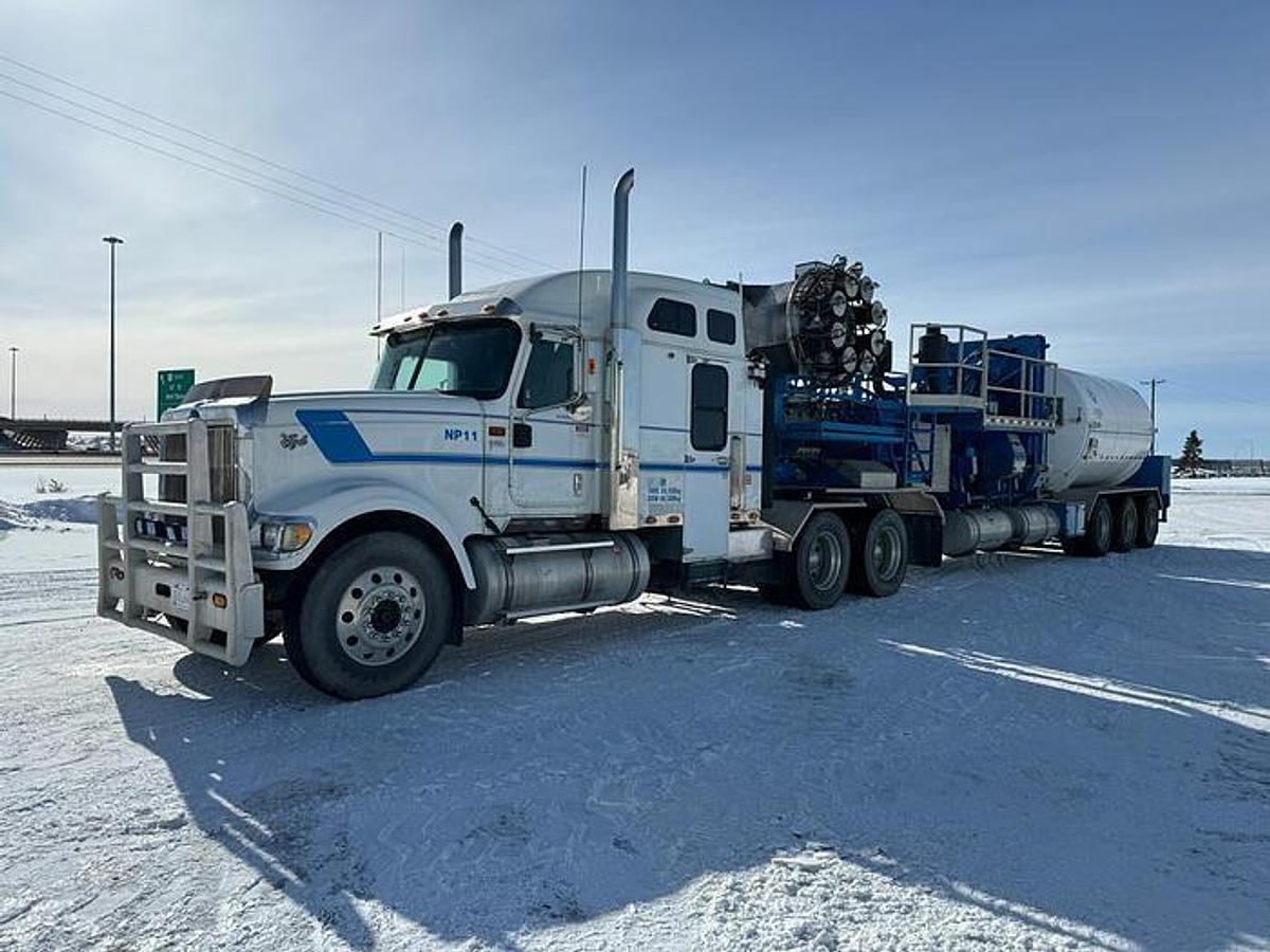 Used High Rate 840K Nitrogen Pumper Tractor and Trailer