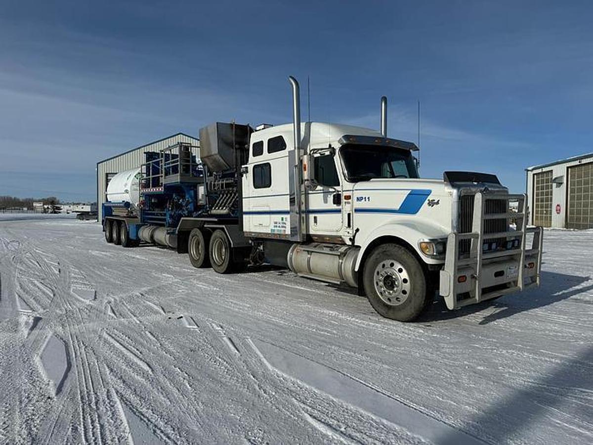 Used High Rate 840K Nitrogen Pumper Tractor and Trailer
