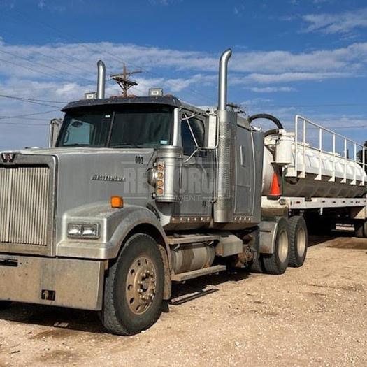 Used Four Vaccuum Truck Trailer Combinations