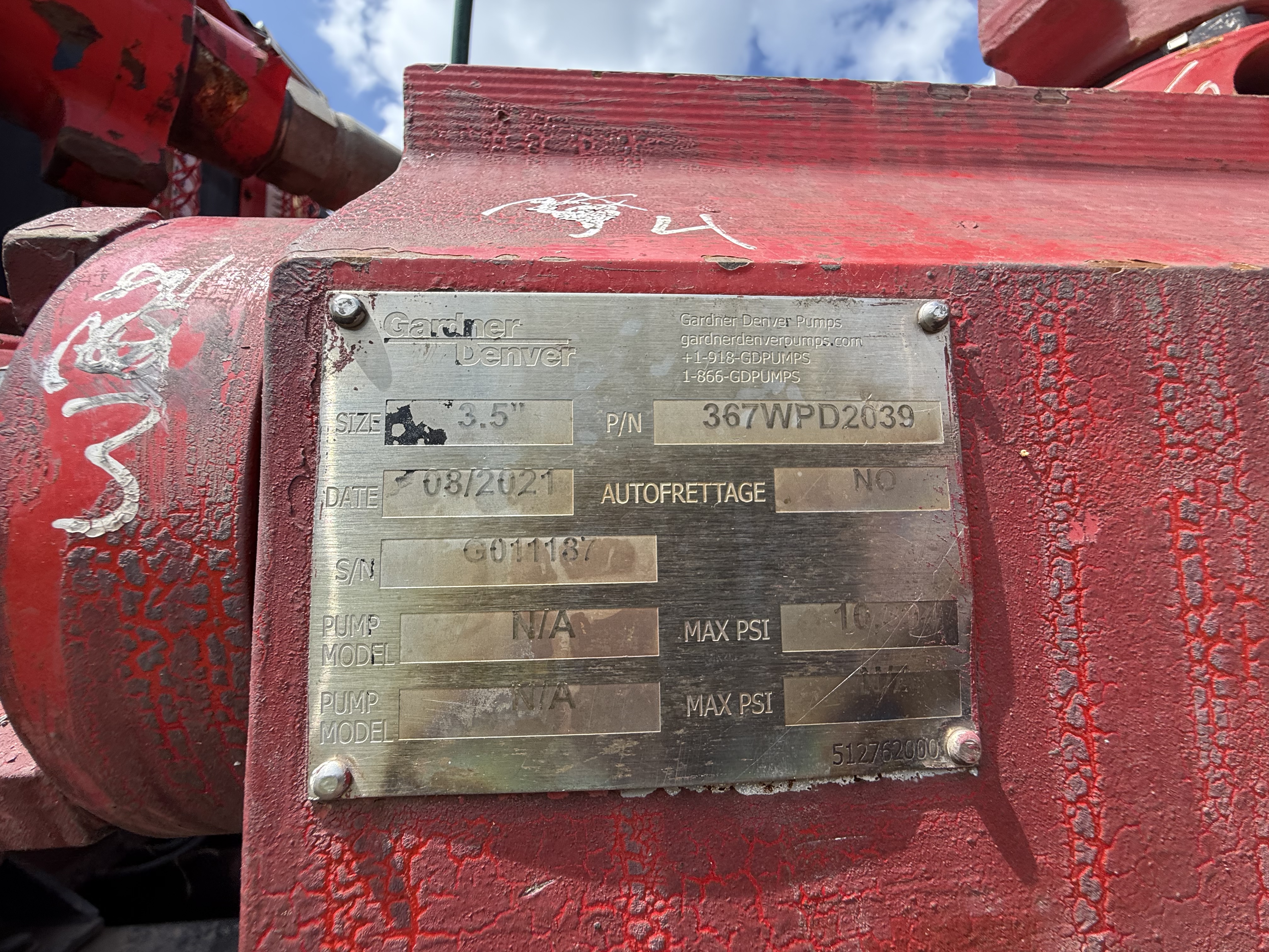 Used 2023 Kenworth T800 10k Pump Truck