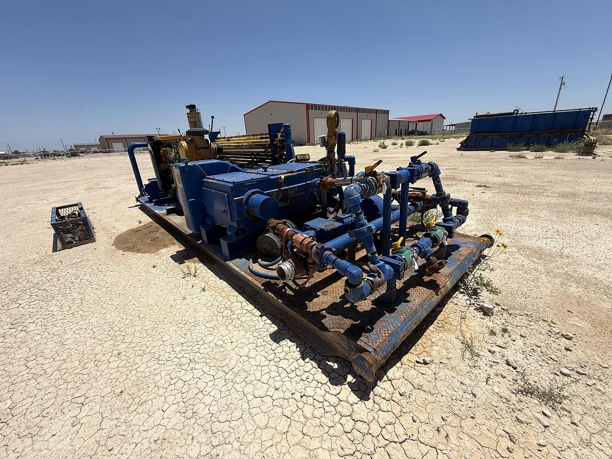 Used JWS  185 Well Service Pumps with Pits