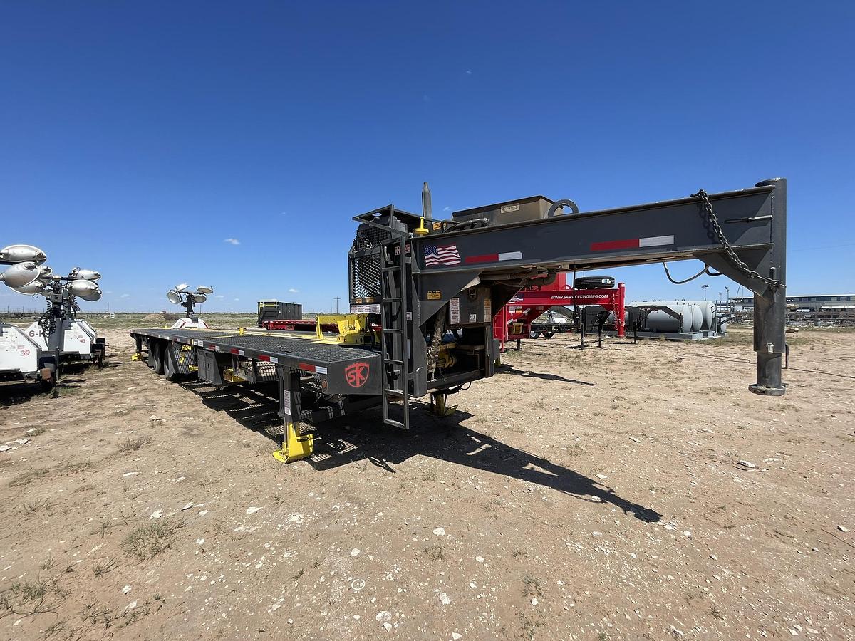 Used (2) Service King Pipe Buddy Laydown Machines