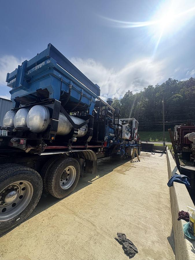 Used GEFCO DP2000 Double Quintuplex Fluid Pump
