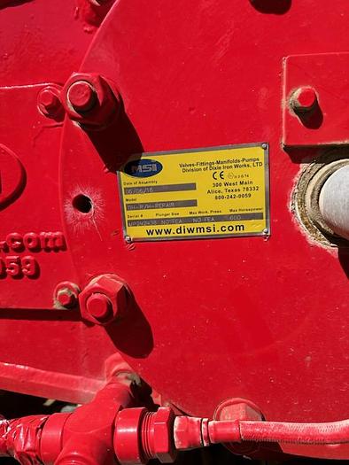 Used (3) Rebuilt 600 HP MSI Power Ends