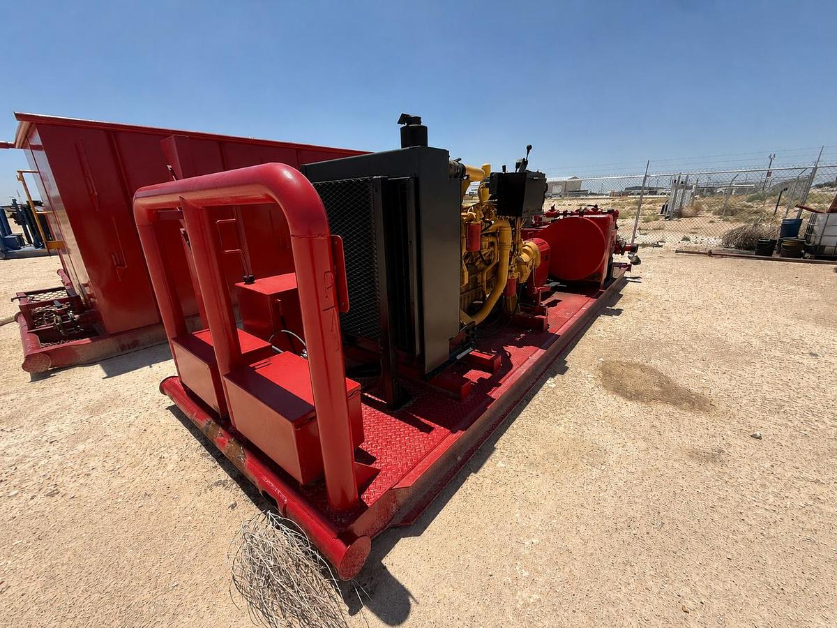 Used JWS  185 Well Service Pumps with Pits