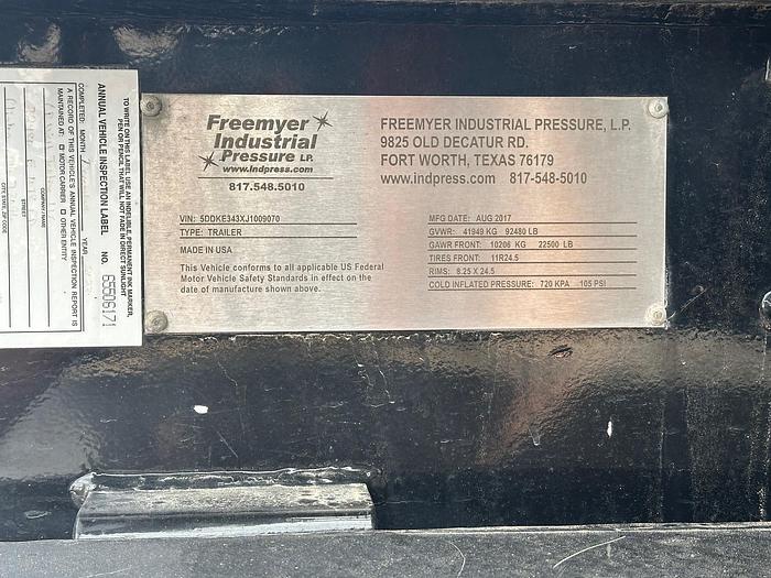 Used 2500HP CAT/CAT Frac Pump