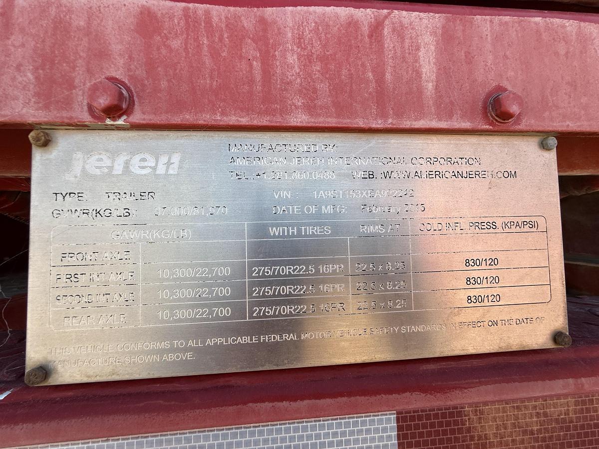Used 2015 Jereh 800 hp Double Pump