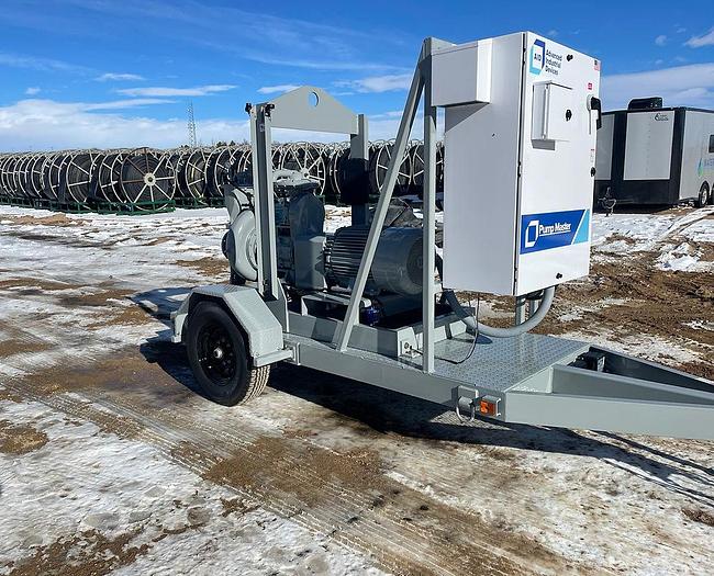 Used Electric Water Transfer Pump Package