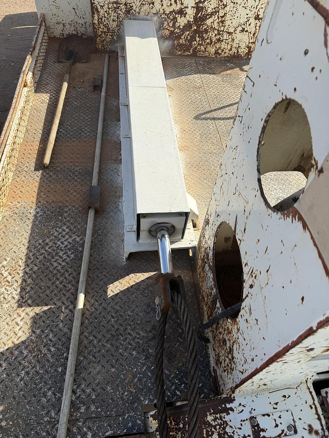 Used 2007 International 4300 DT466 Anchor Truck with Pull Test Machine