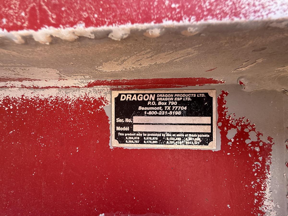 Used 2010 Dragon Quintuplex 2500 HP Pump