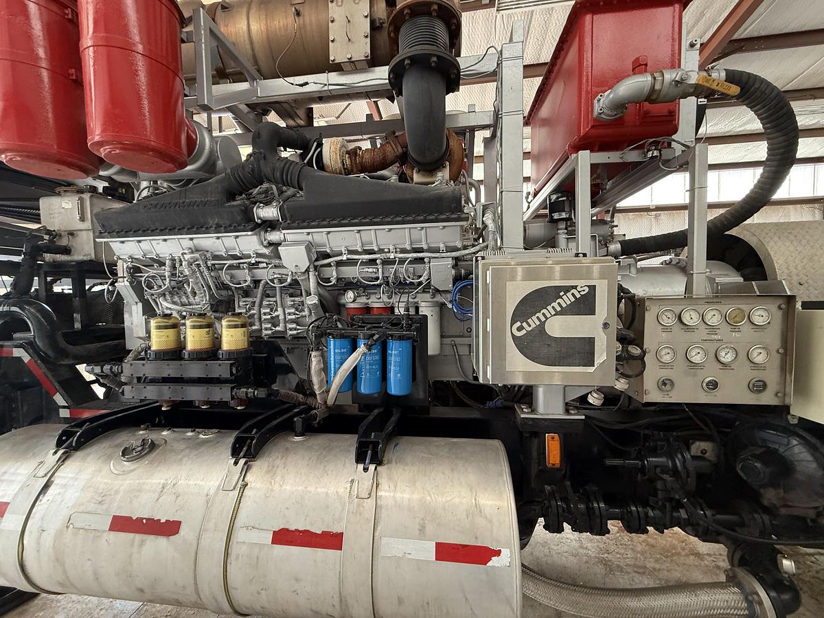Used Dual Fuel Quinuplex Frac Pump Package