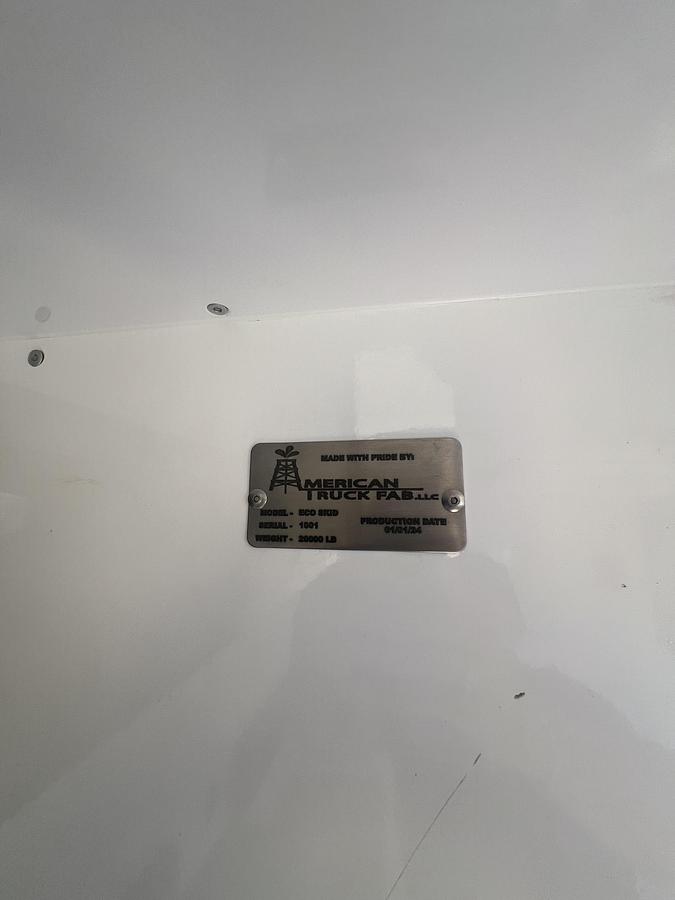 Used 2024 American Truck Fab ECO SKID Wireline Unit