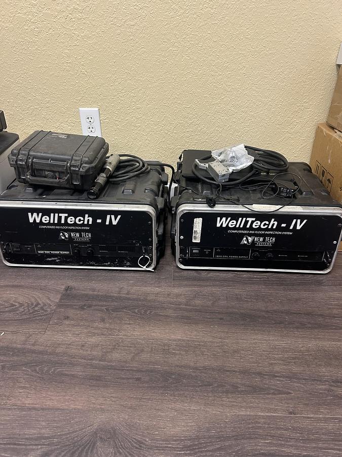 Used (2) Kiker Hydrotester Trucks with Scanners