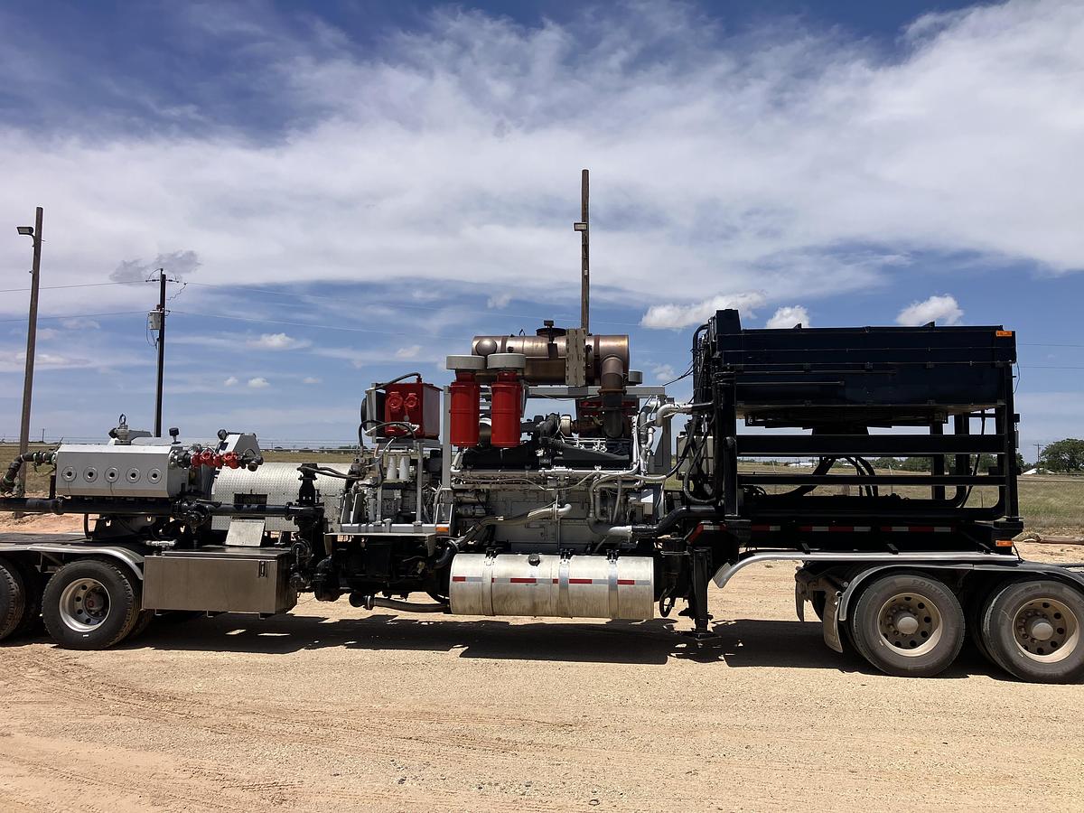 Used Dual Fuel Quinuplex Frac Pump Package