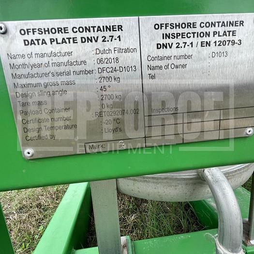 Used Dutch Filtration DFC24 Filter Pods x 2