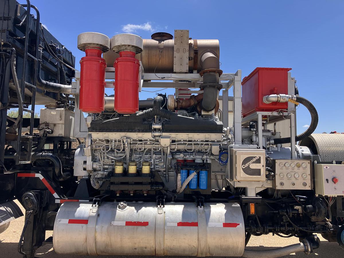 Used Dual Fuel Quinuplex Frac Pump Package