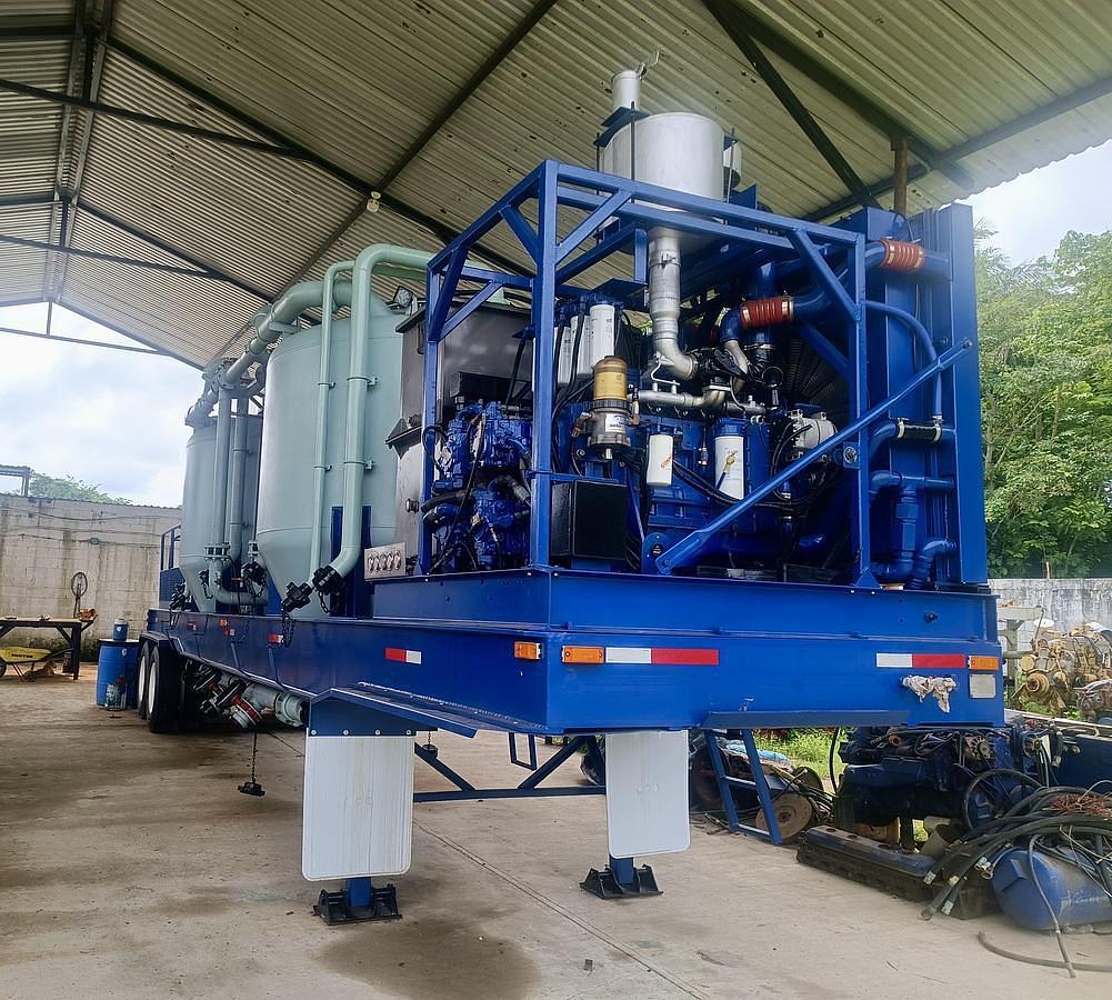 Refurbished NOV Wilco 100 BBL Cement Batch Mixer